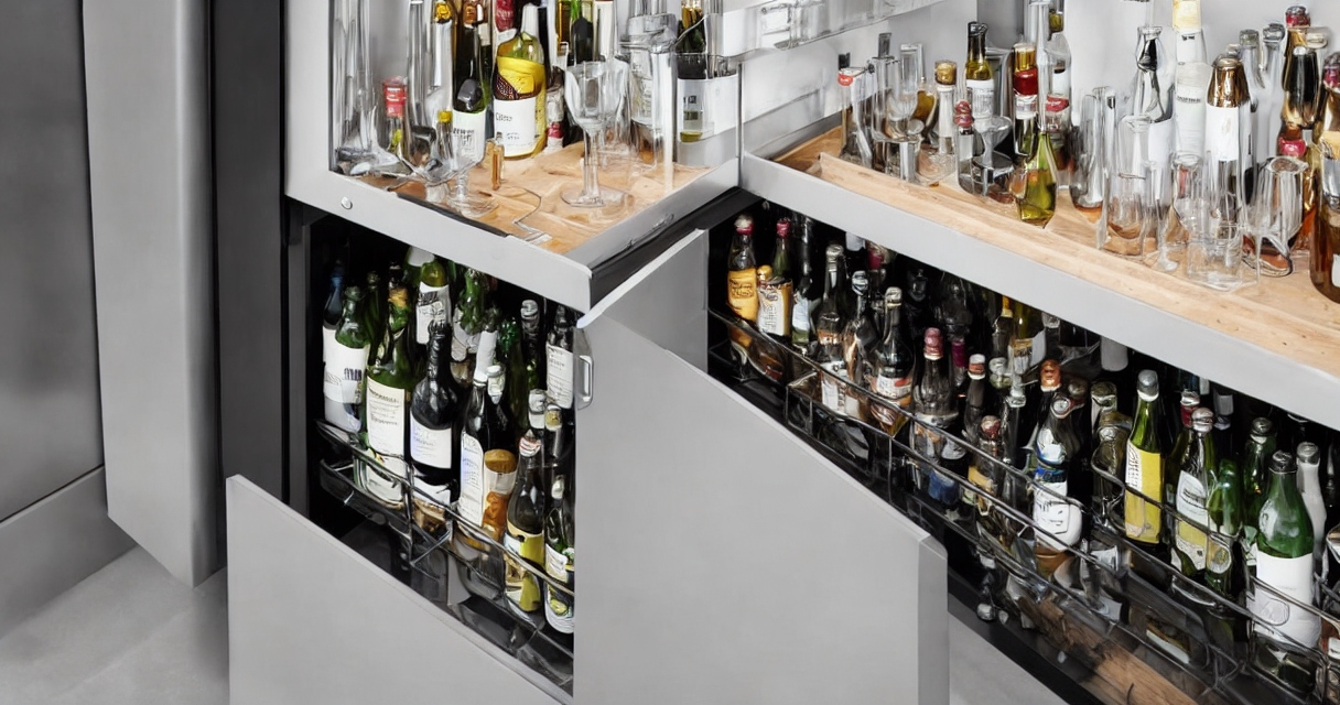 Witts barkøleskab: Det bedste valg til professionelle bartendere og hjemmeentusiaster.